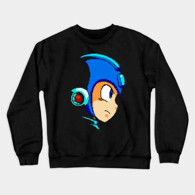 mega-man Crewneck Sweatshirt by allysontx